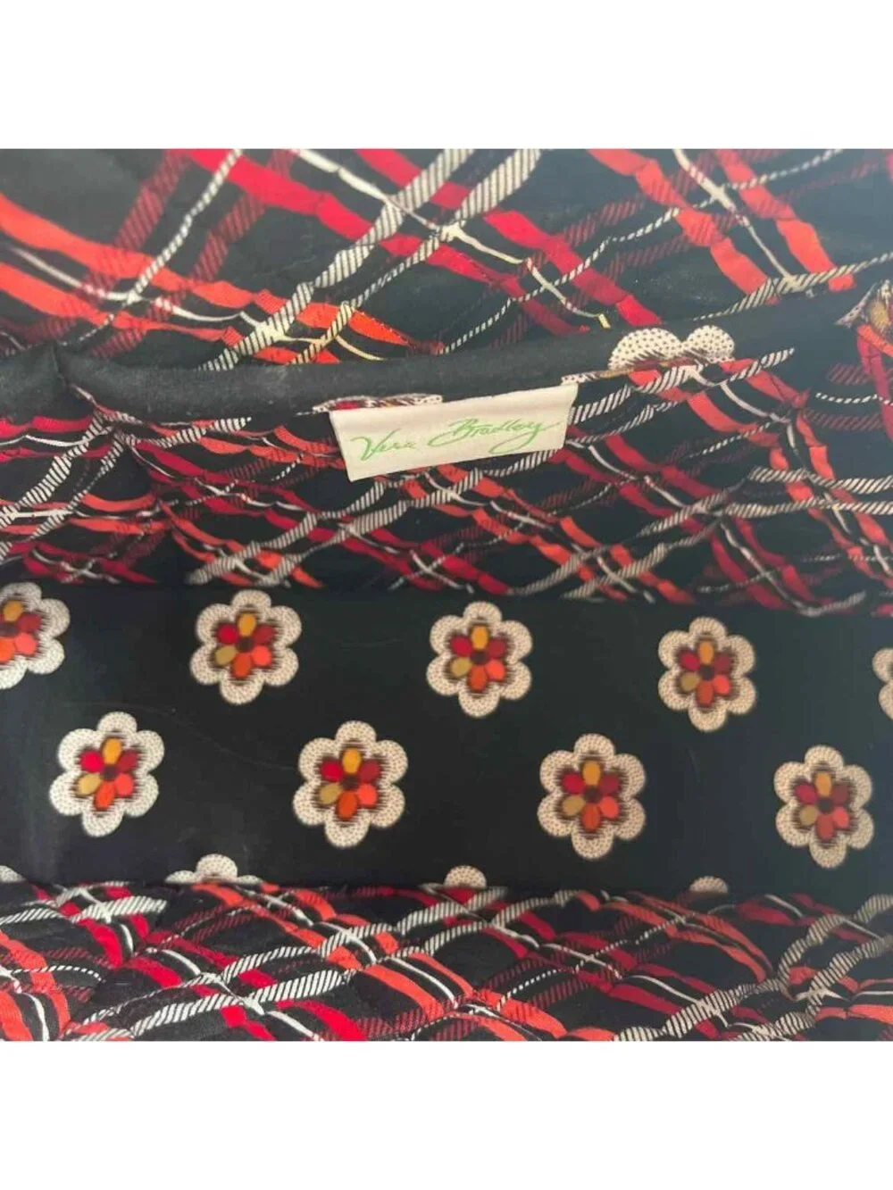 Vera Bradley quilted black
